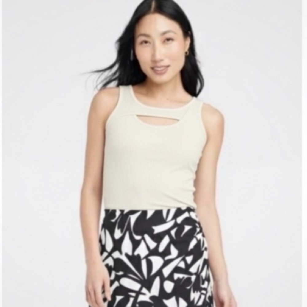 NEW A New Day Sleeveless Cut Out Top
